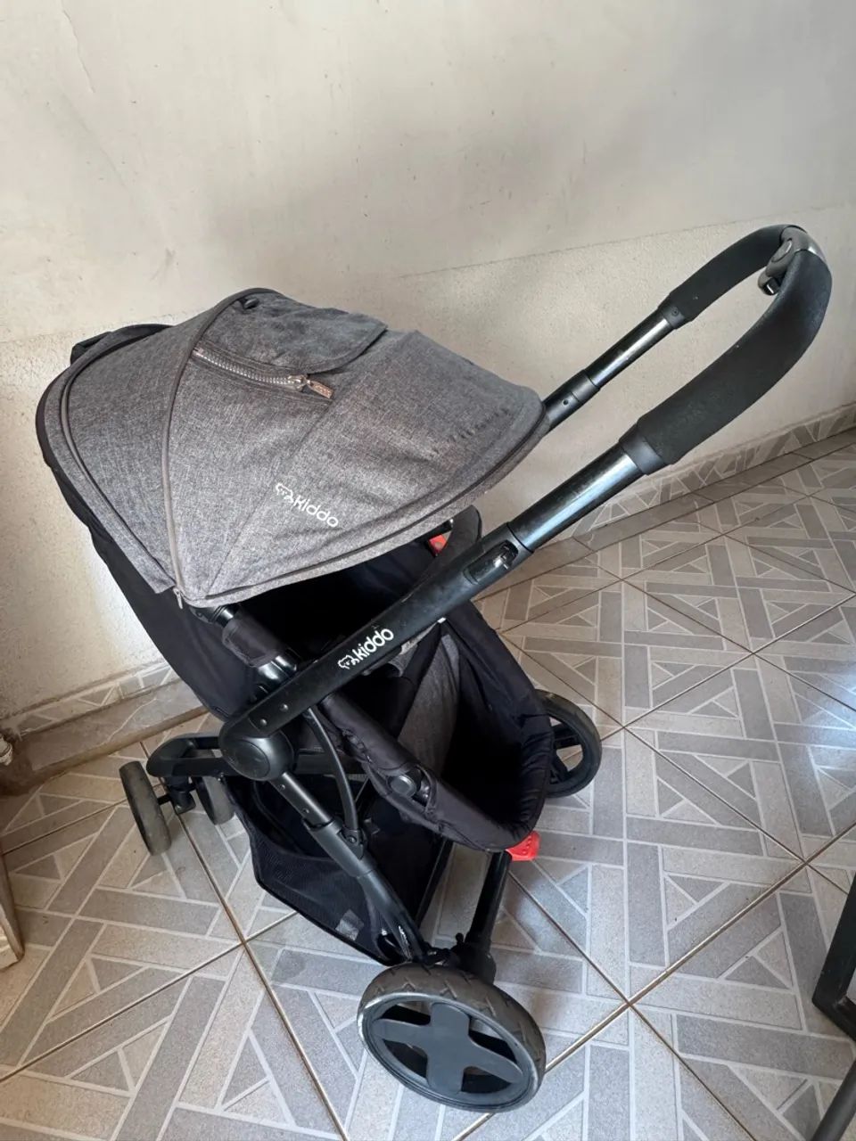 Kiddo Compass II 3 em 1 - Carrinho, berço e Moisés | 5 pontos