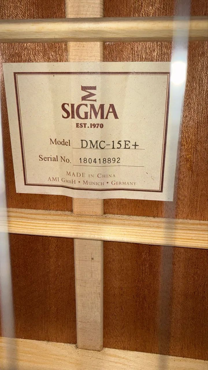 Violão SIGMA DMC-15E - Foto 3