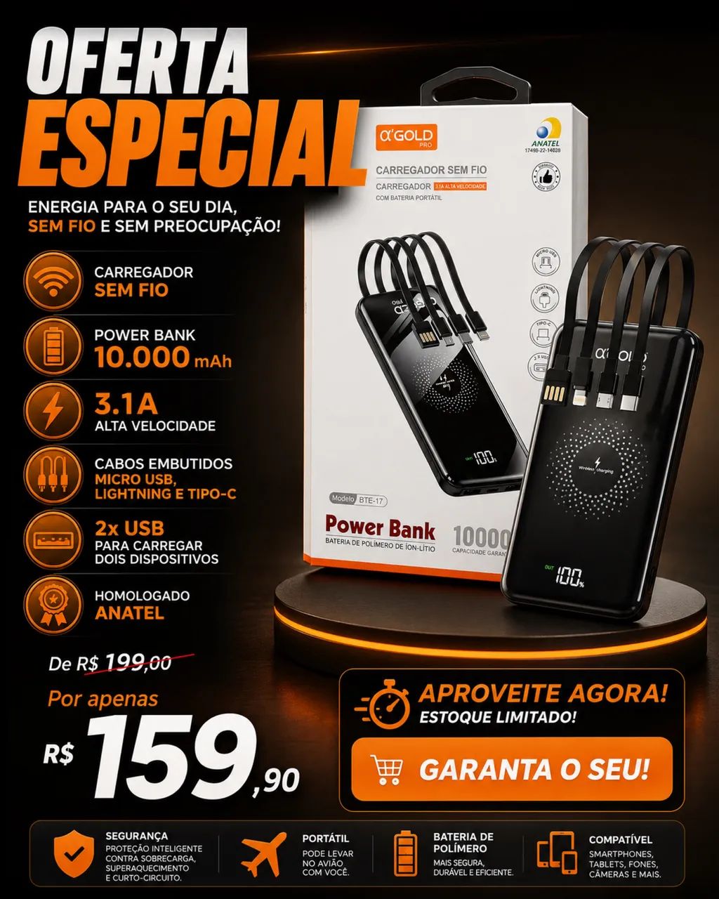 BATERIA PORTÁTIL OFERTA?
