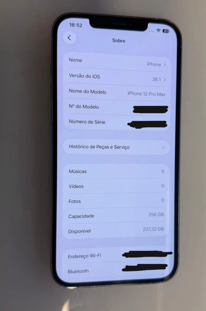 iPhone 12 Pro Max 256GB | Face ID OK - Celulares e Smartphones