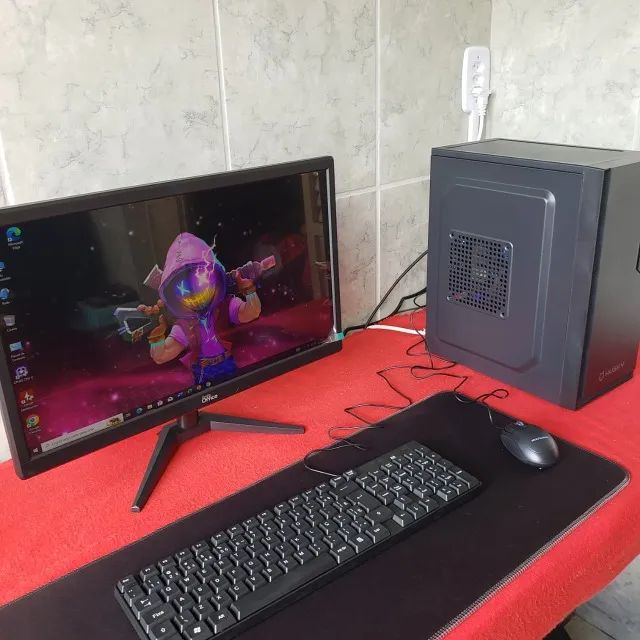 PC Completo Intel Core i5 + Monitor 20" + 8GB RAM + Brindes
