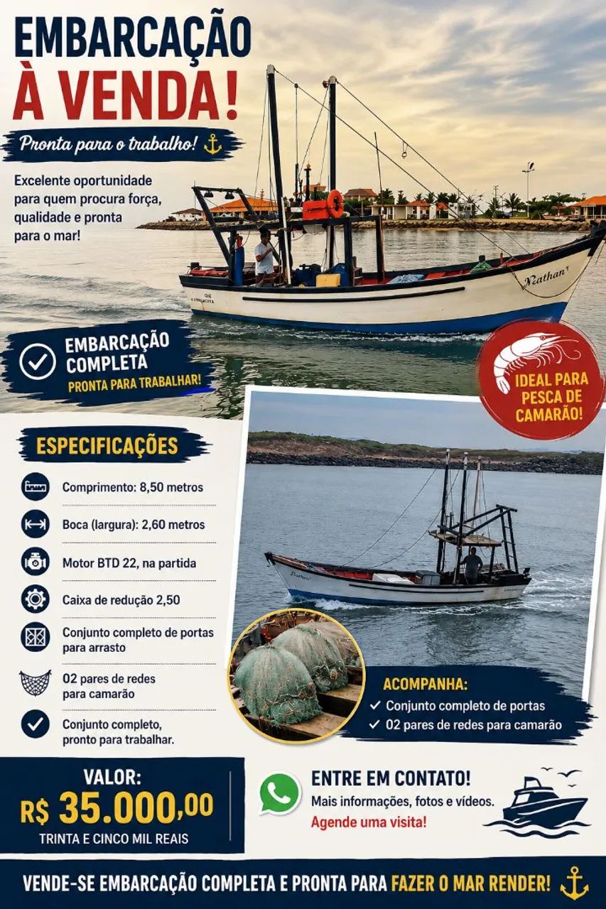 Embarcação de pesca