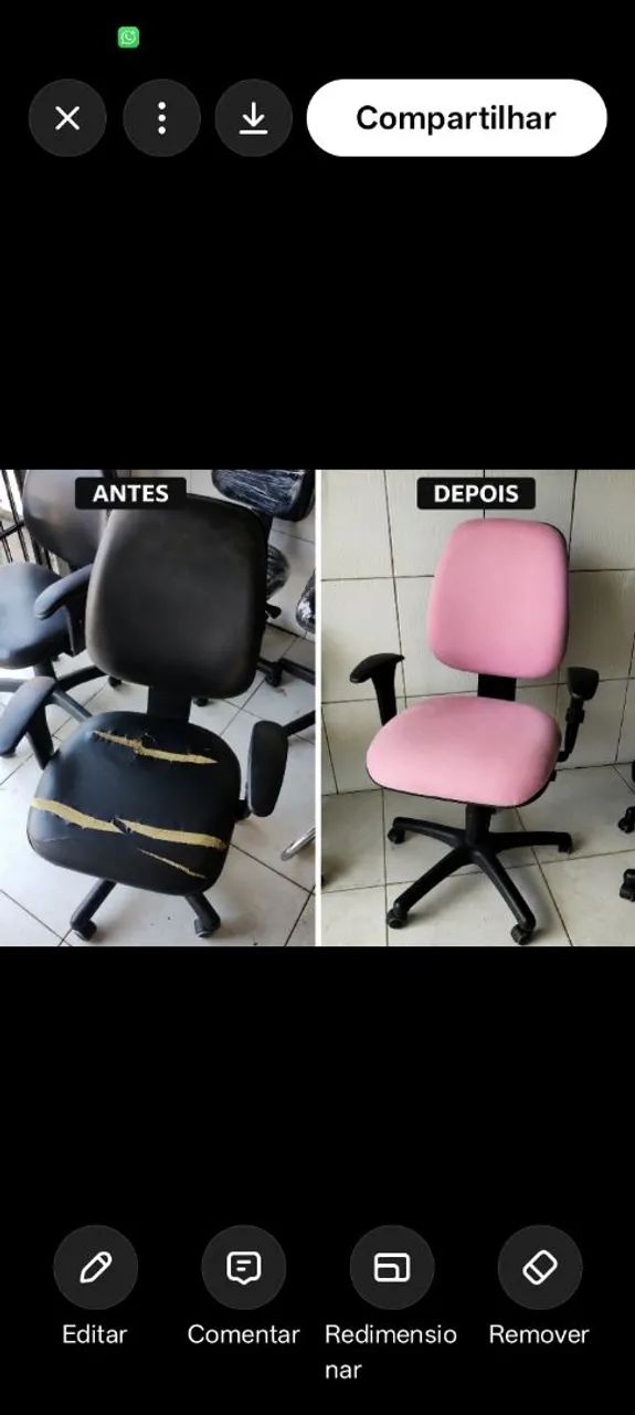 Reformas de cadeiras - Foto 2