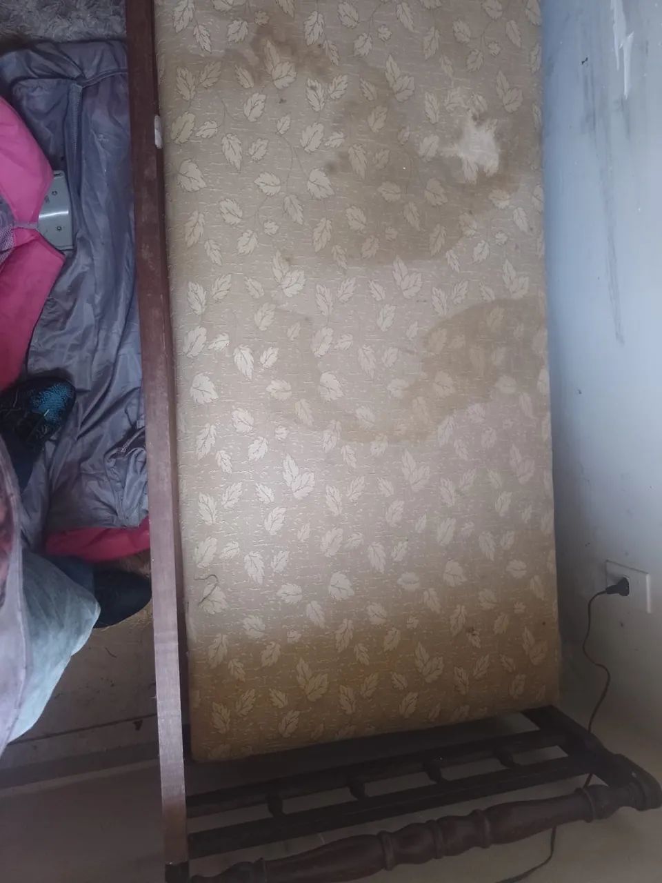 Sofá-cama de antiguidade dos anos 50 - Foto 2