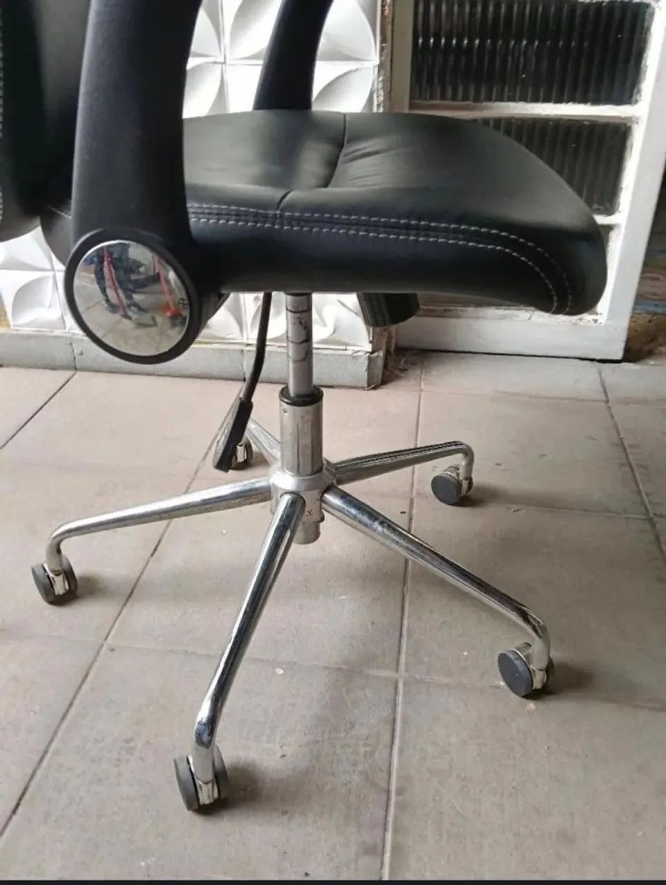 Cadeira ergonômica black - Foto 3