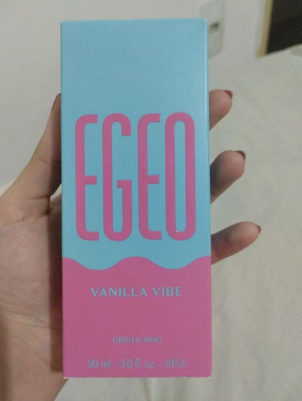 PERFUME EGEO VANILLA VIBE O BOTICÁRIO