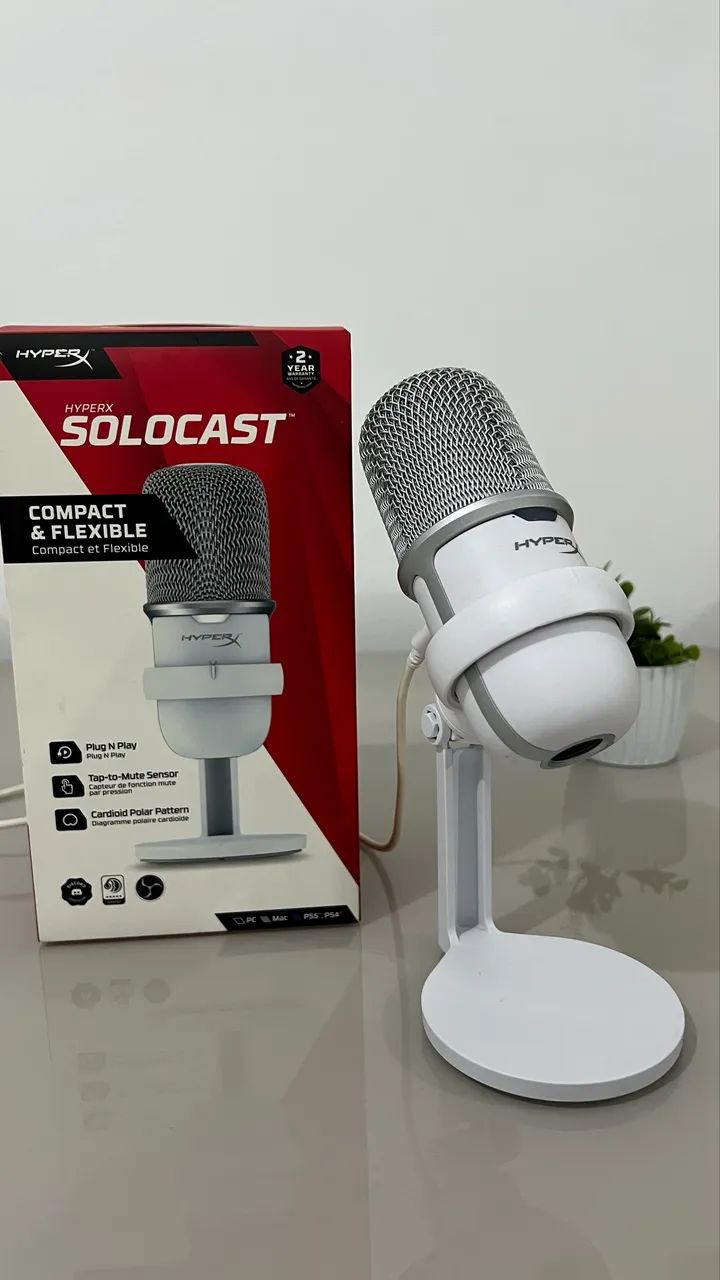 Microfone Hyperx Solocast 