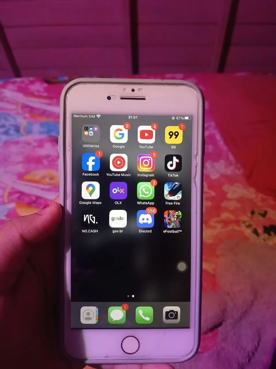 Vendo ou troco iphone 8 plus - Foto 2