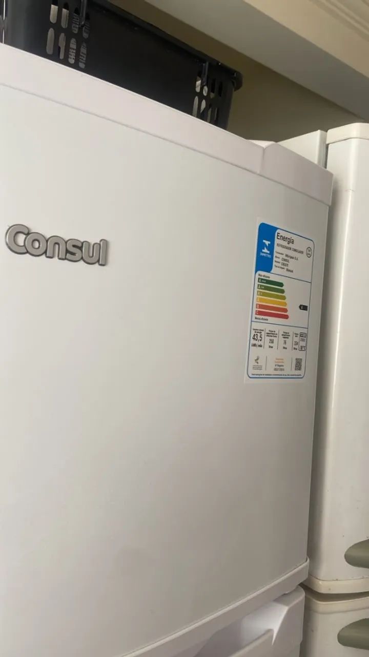 Geladeira Consul 334 litros duplex Cycle Defrost - 10 meses, com nota