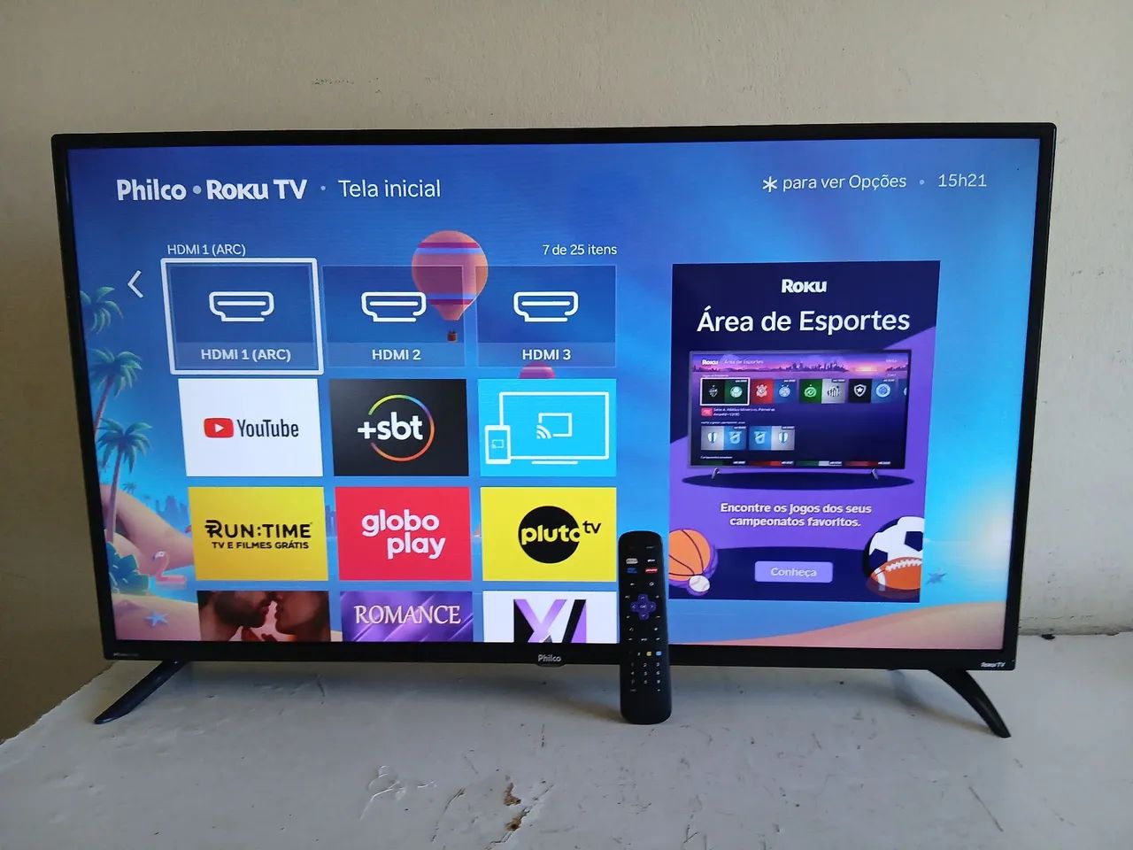 Smart tv de 43 pol nova - Foto 6