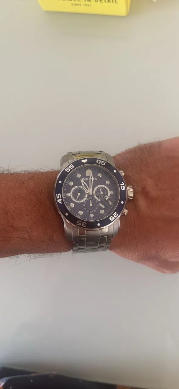 Relógio invicta Pro Diver fundo azul - Foto 2