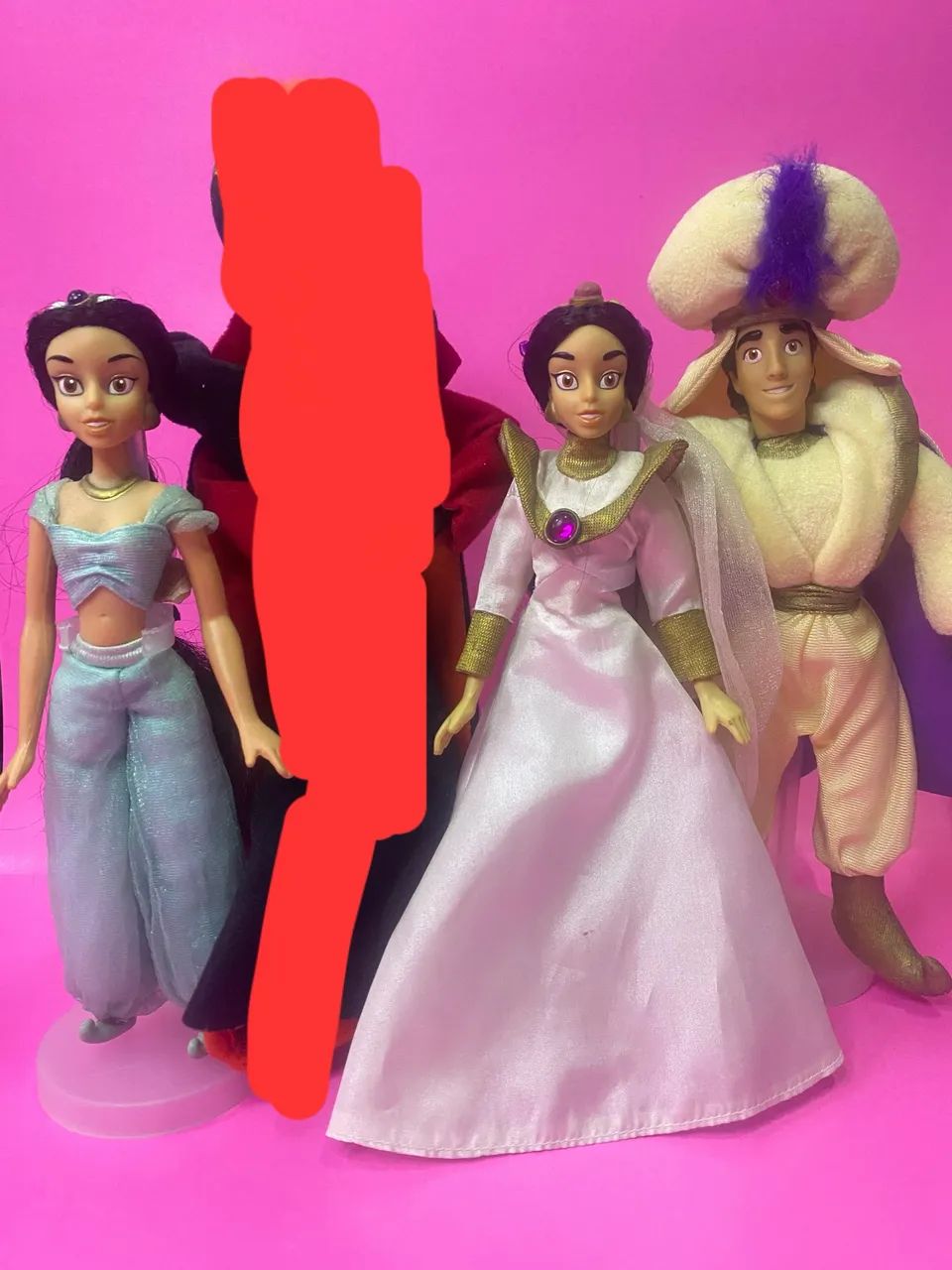 Lote 1 Aladdin  e 2 Jasmines