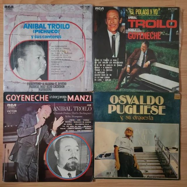 Lp´s Tango Argentino - Julio Sosa - Goyeneche - Troilo - Foto 3