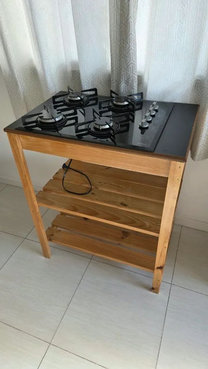 Fog ão cooktop com prateleira - Foto 2