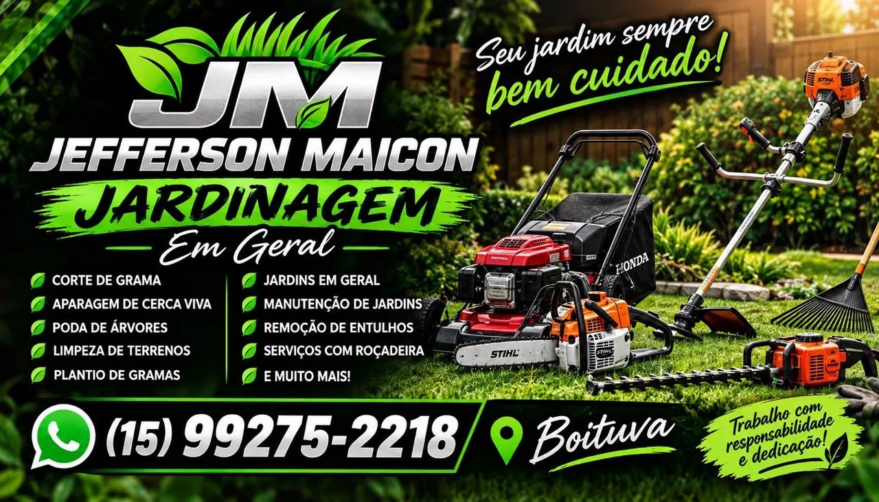 Jardinagem em geral 