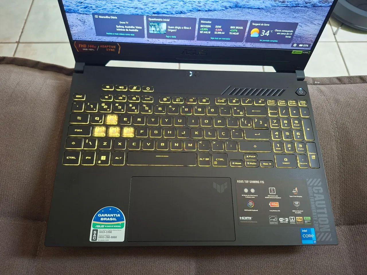 Notebook Asus Gamer  - Foto 2