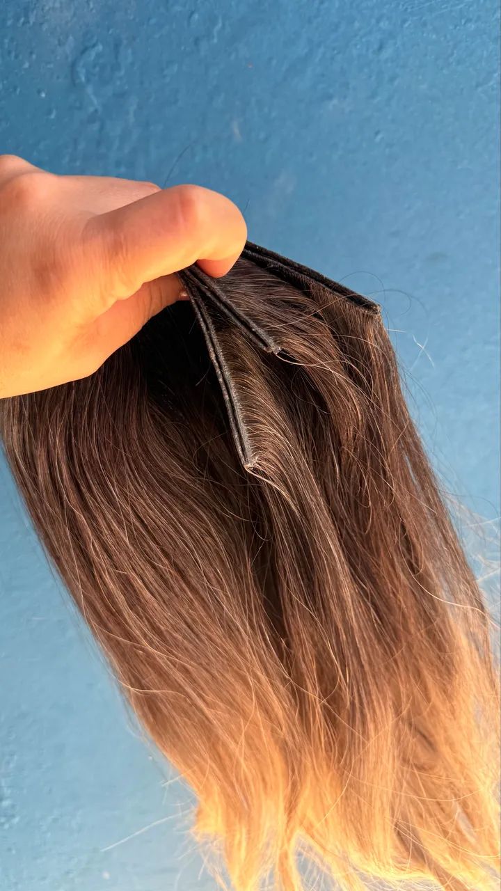 Cabelo brasileiro 100 gramas  - Foto 4