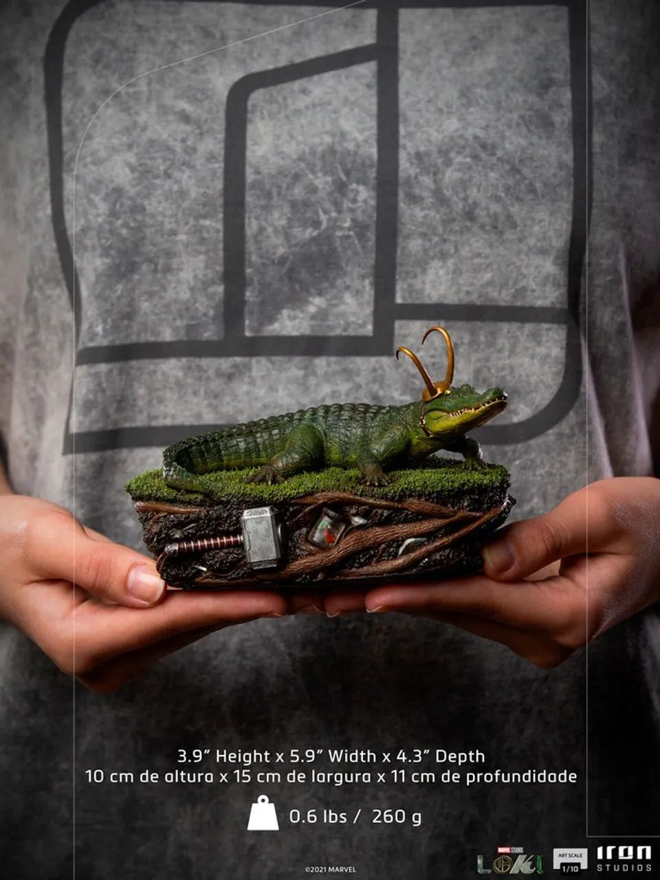 Alligator Loki - Loki Series - Art Scale 1/10 - Iron Studios 