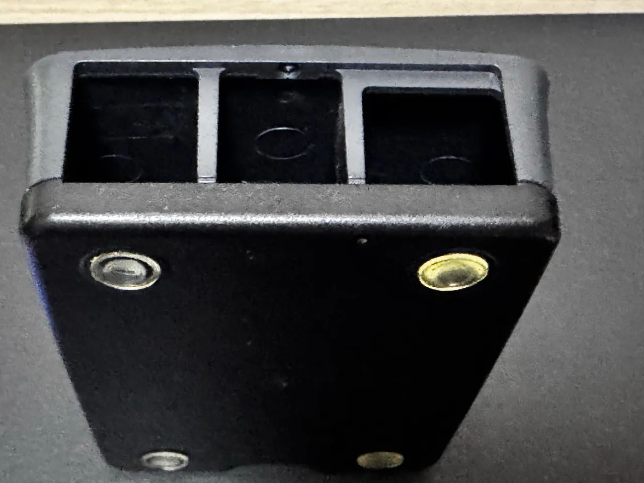 Case Raspberry Pi 4 Plástico ABS Preto Cinza Acesso Portas - Foto 2