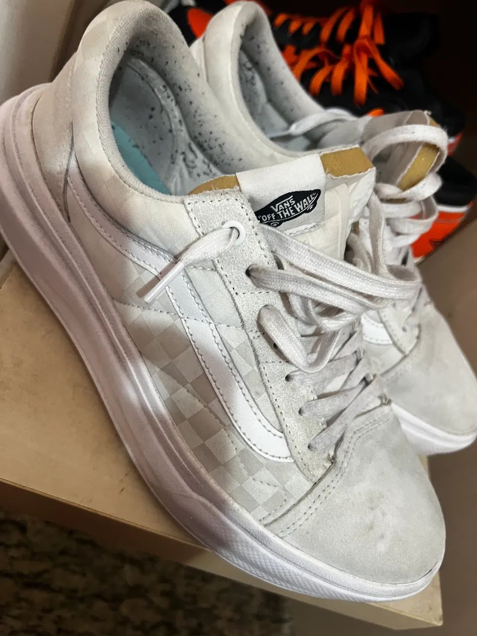  Tênis Vans Old Skool Overt CC Checkerboard - Foto 3