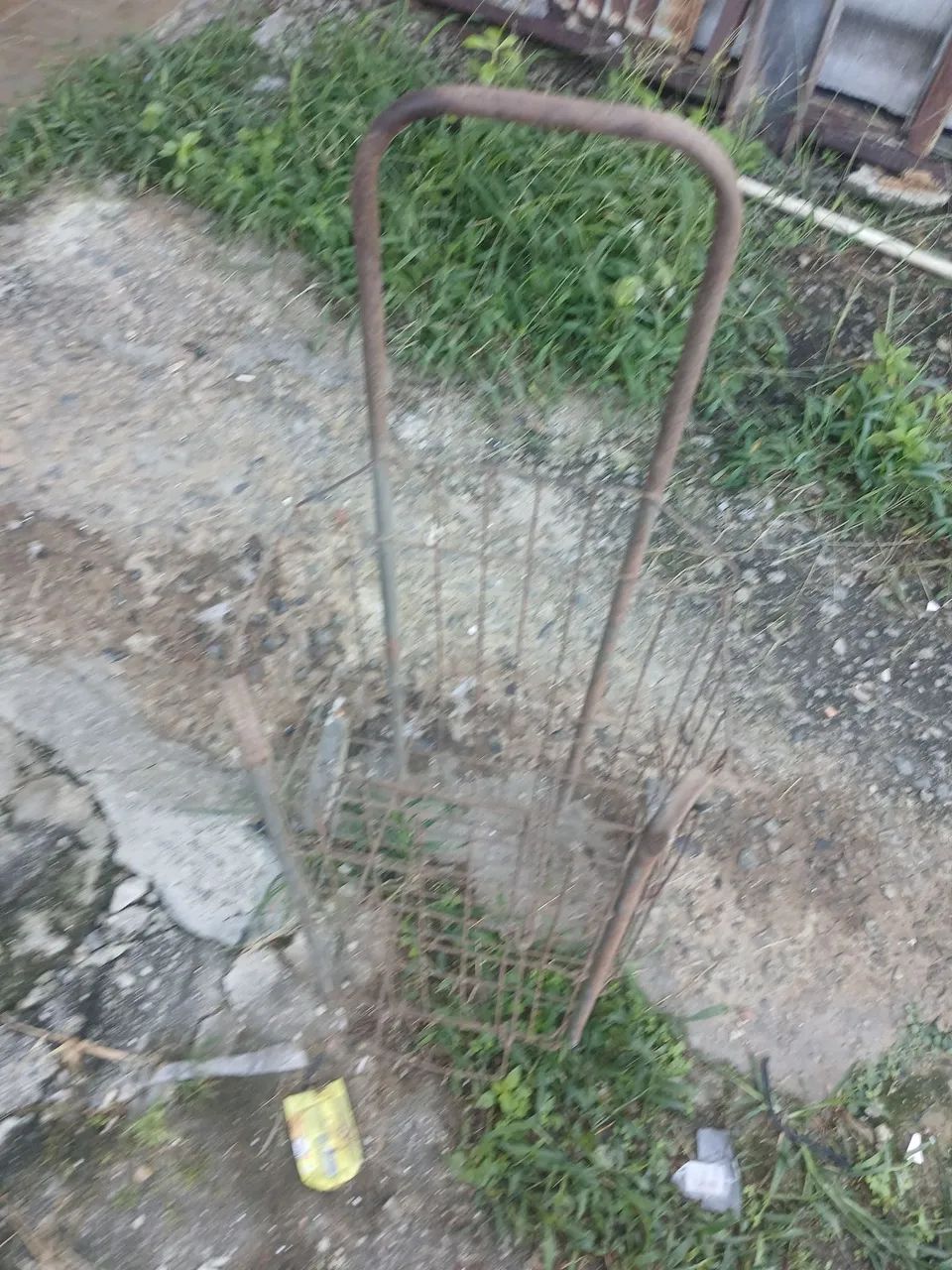 Carrinho de compras de ferro