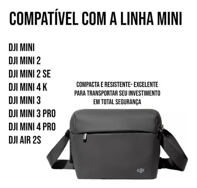 Bolsa mochila de ombro para Drones Dji Mavic Neo, Mini 1 2 3 4 e 5 - Foto 4