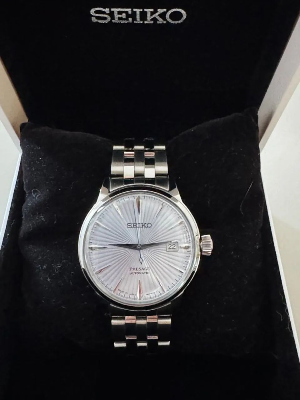 Relogio SEIKO PRESSAGE AUTOMÁTICO 