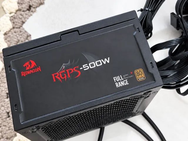 FONTE - REDRAGON RGPS-500W ? R$ 150 - Foto 3