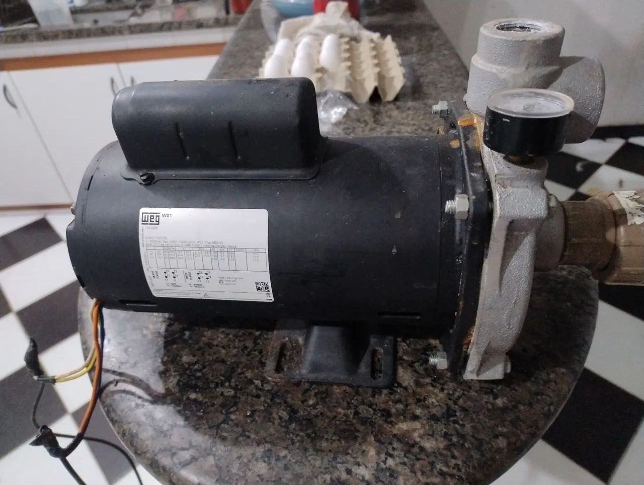 Bomba injetora 2 CV na garantia ainda dancor