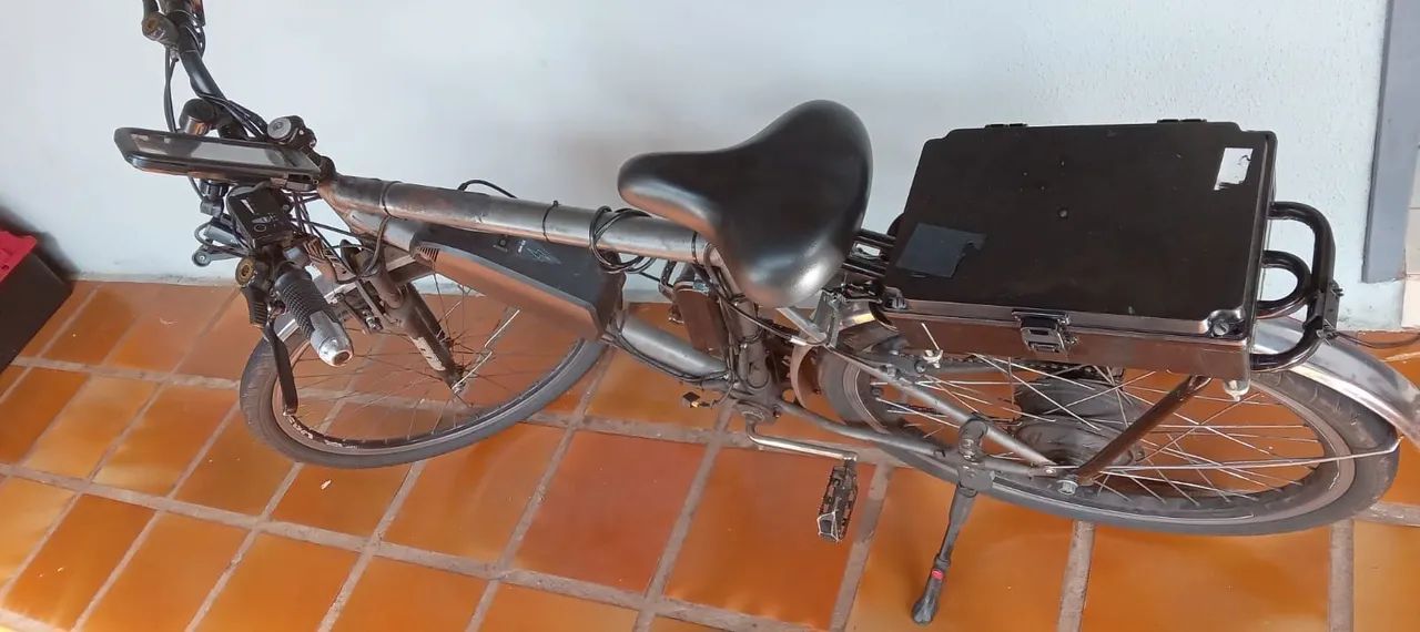 Bike elétrica adaptada aro 26 - Foto 2