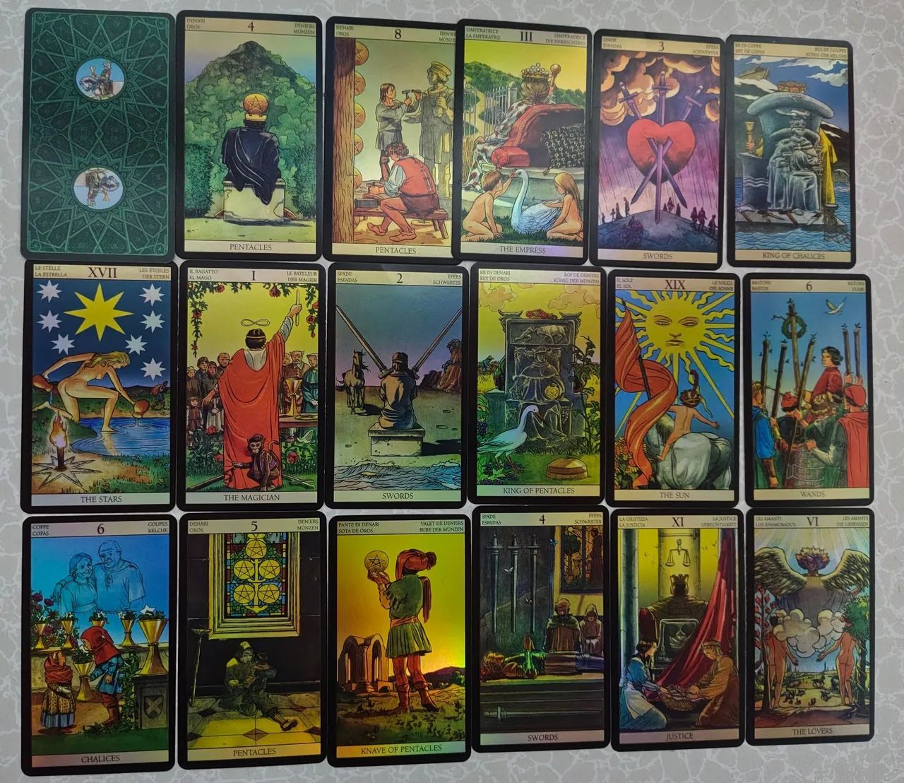 その他 grandarchive Vistal Priestess cario foil Tarot of The New Vision - Hobbies e coleções - Vila Nova, Porto