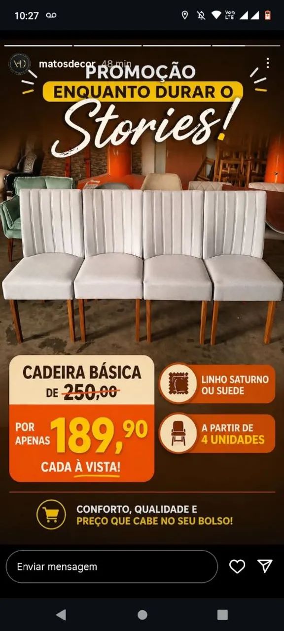 Cadeiras de Jantar - Foto 6