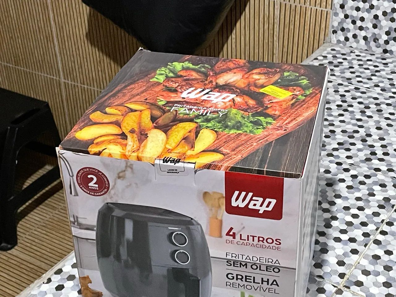 AirFryer WAP FAMILY 4L!! LACRADA!! PROMOÇÃO!! - Foto 3