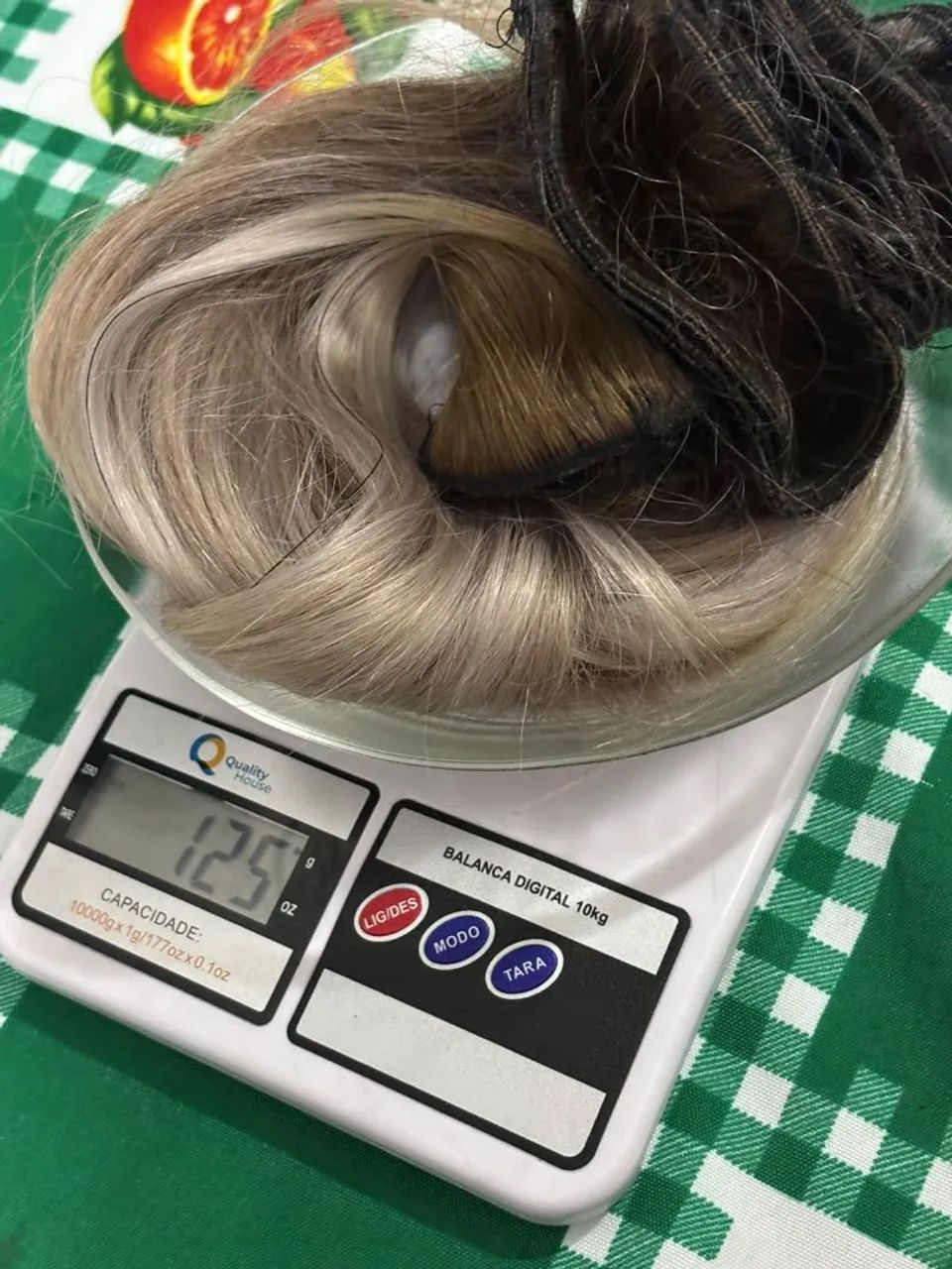 Cabelo humano loiro  - Foto 3