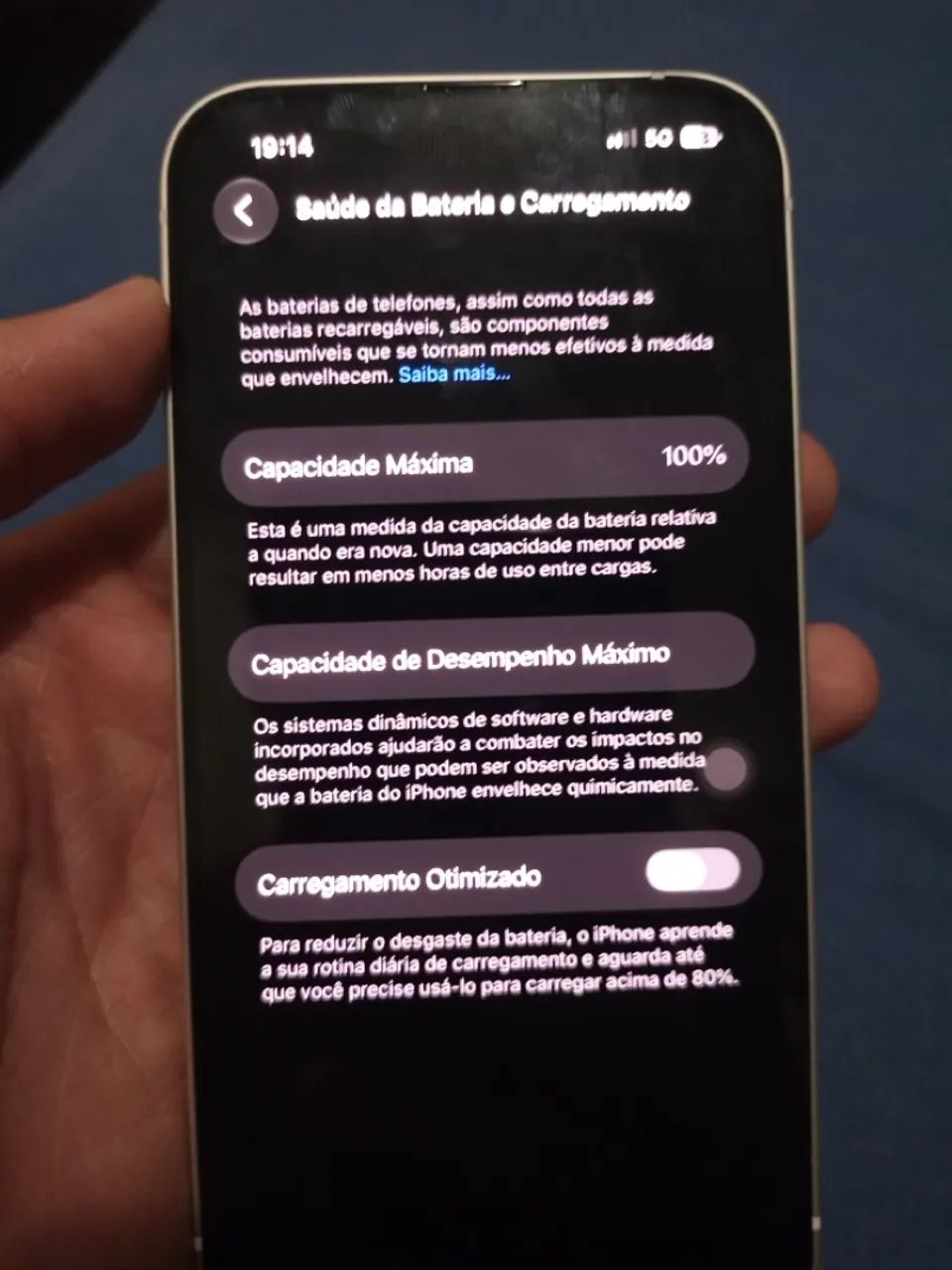 Iphone 13 100% de bateria com a traseira trocada - Foto 2