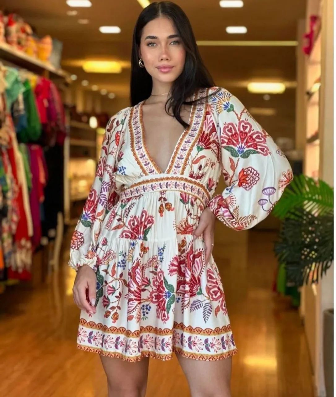 VESTIDO FARM FLORAL VALENTINA  - Foto 3
