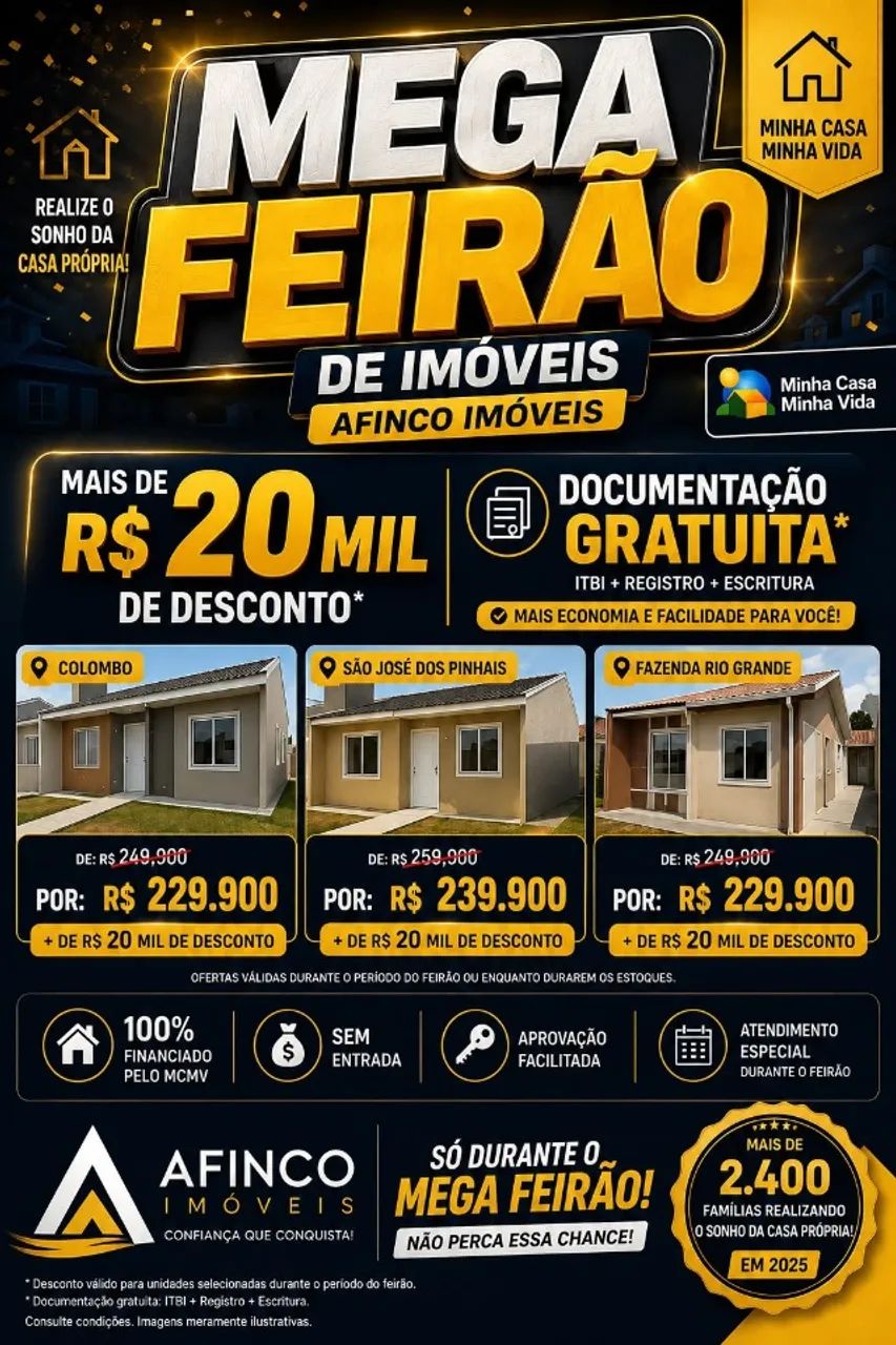 ( AL ) CASA  COM 1.000, DE ENTRADA 