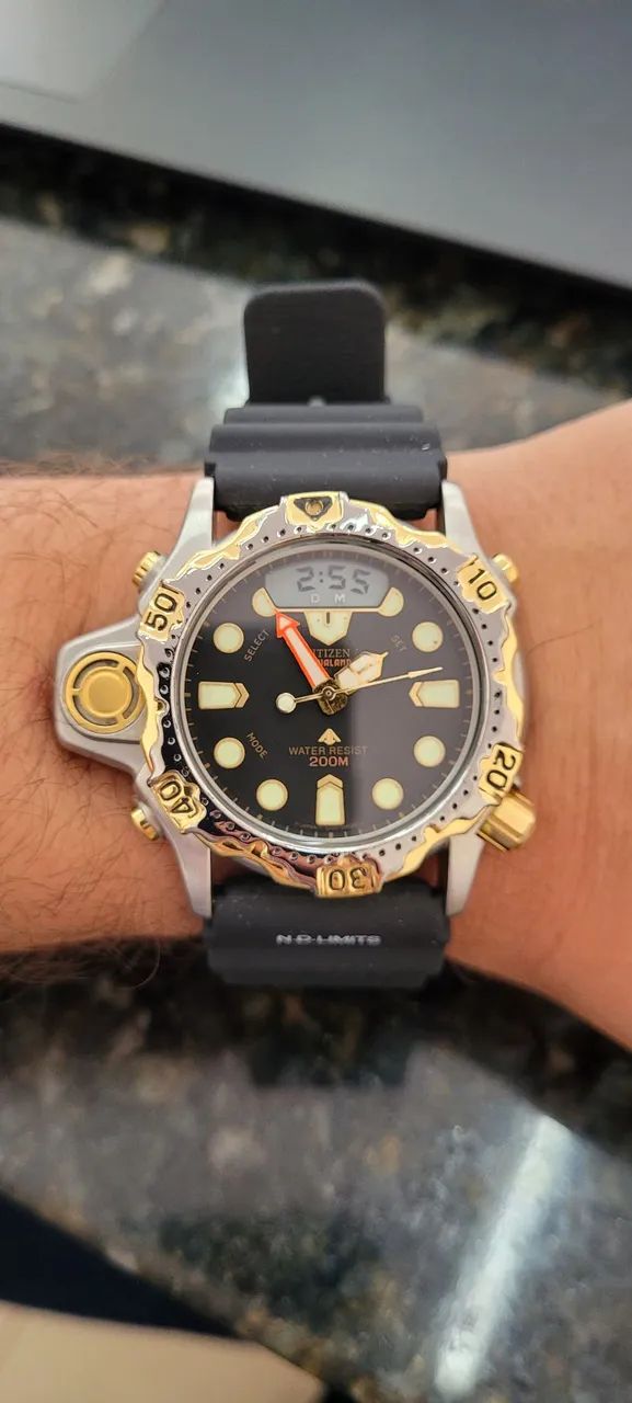 RELOGIO CITIZEN AQUALAND AMERICANO - Foto 4
