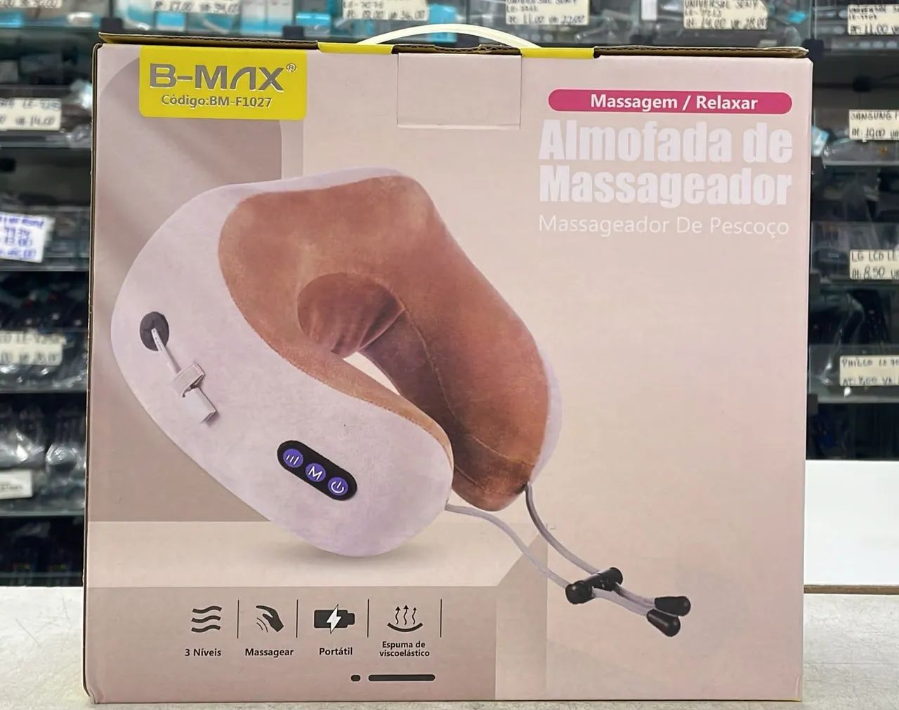 MASSAGEADOR DE PESCOÇO