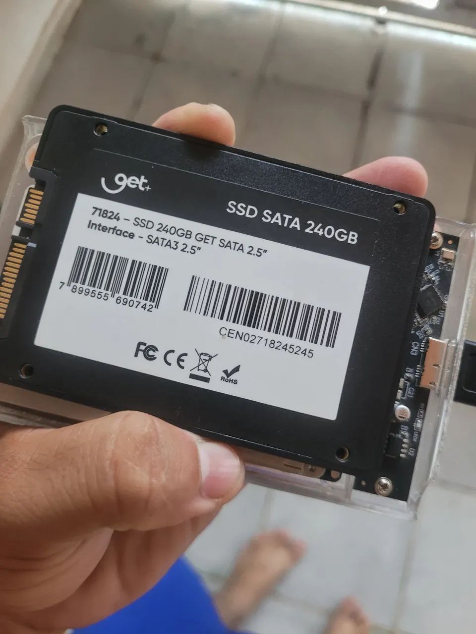 Ssd 240gb 100% saude - Foto 2