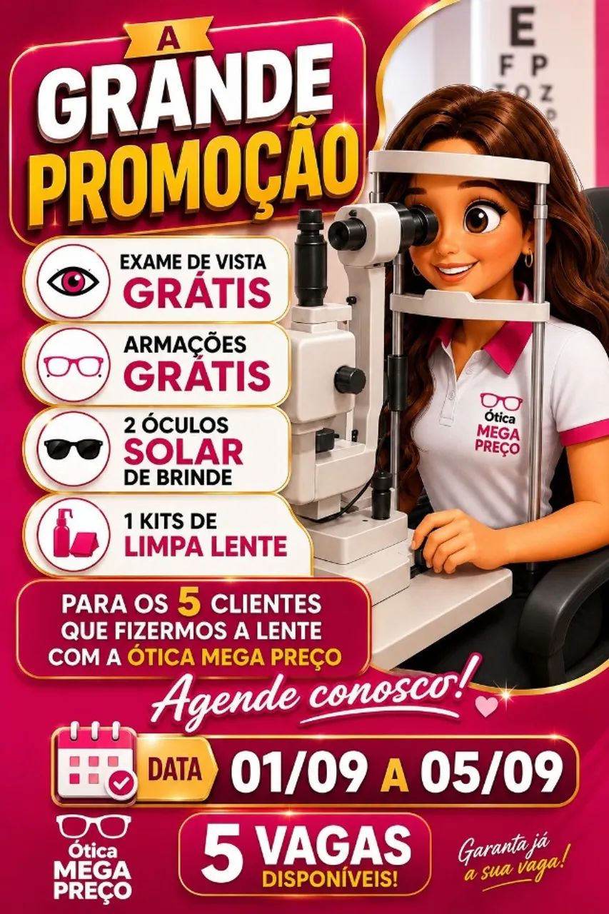 Exame de Vista Gratuito