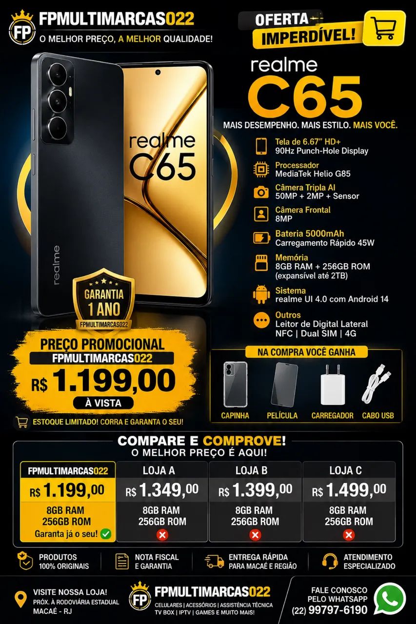 Realme c65 256gb  - Foto 3