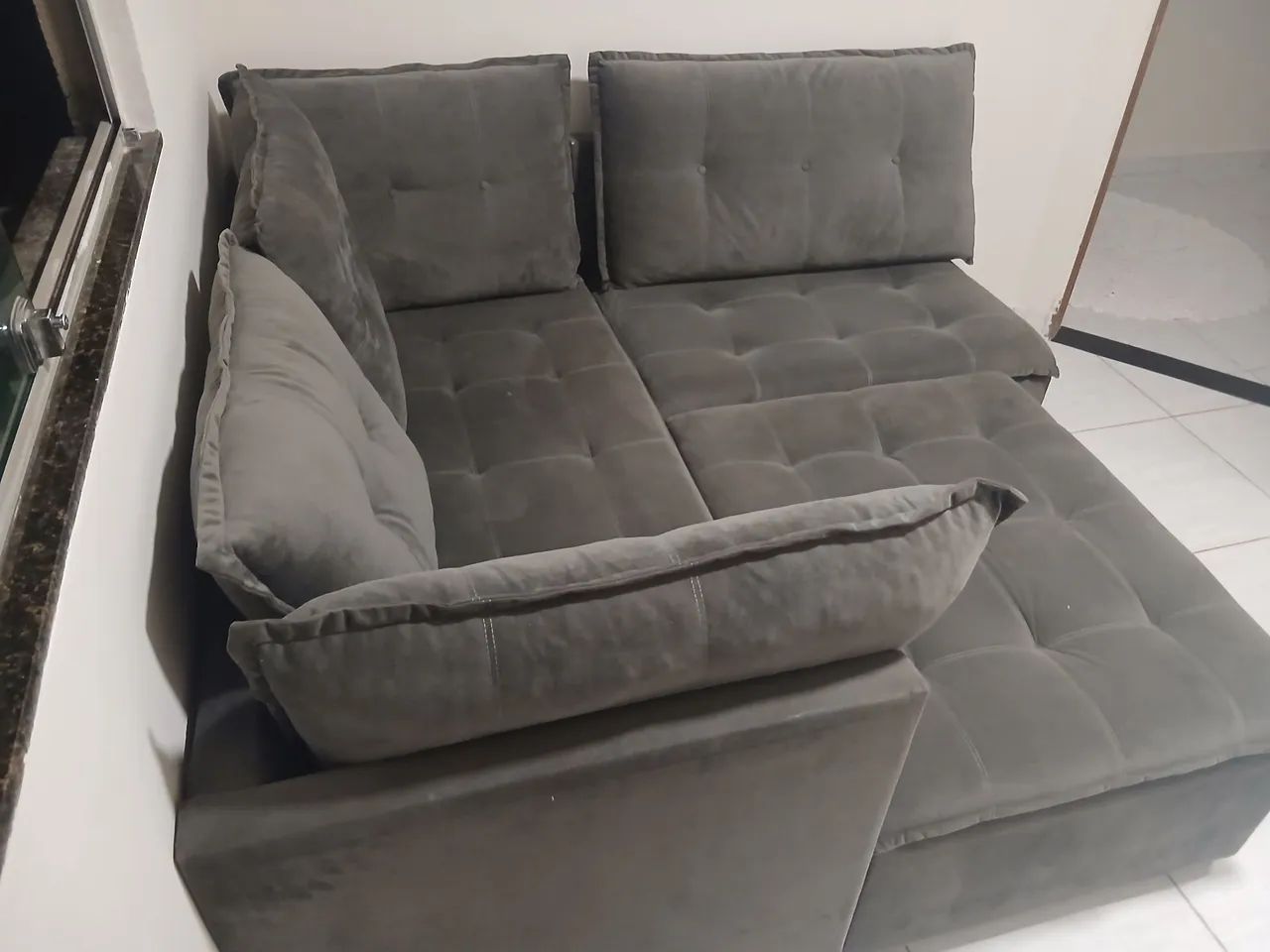 Vendo sofá de canto - Foto 3