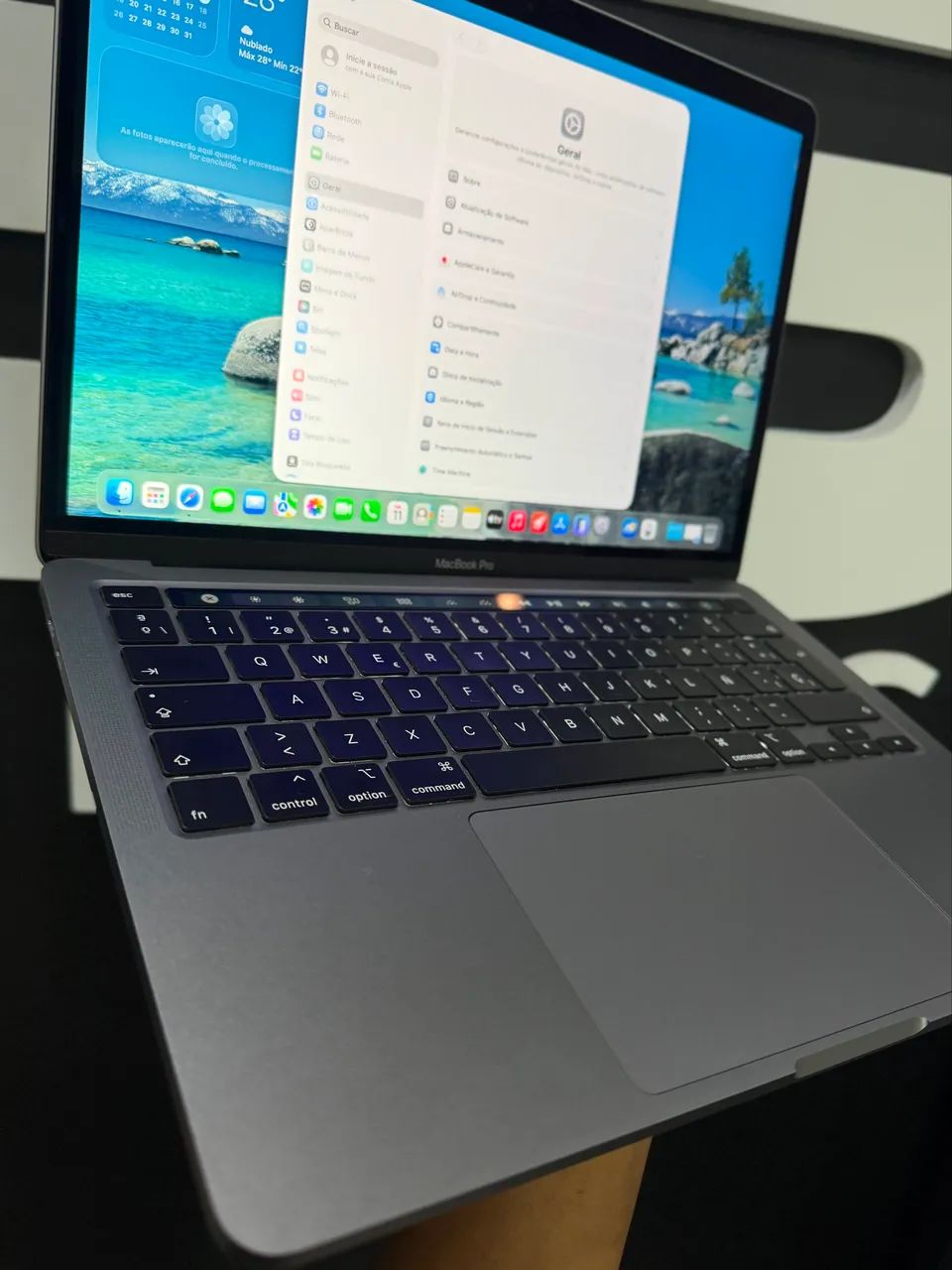 MacBook Pro 13 Polegadas 2020 1TB 16GB RAM Touch Bar Touch ID Seminovo Zero Impecáve - Foto 4