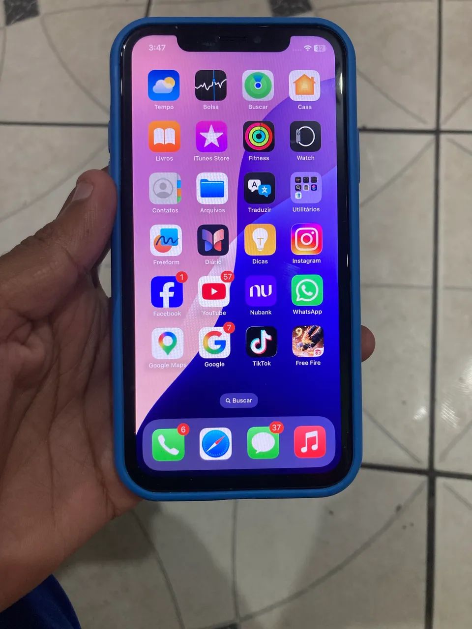 iPhone XR 128 GB tudo pega - Foto 2