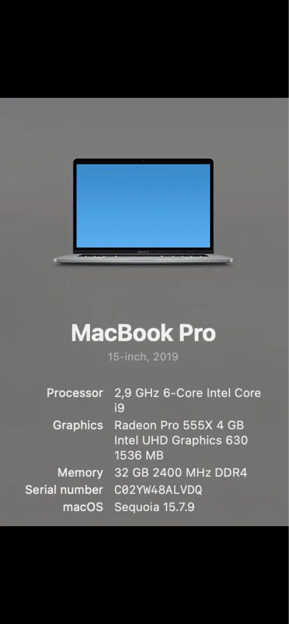 MacBook Pro 15? - Intel Core i9 | 32GB RAM - Foto 3