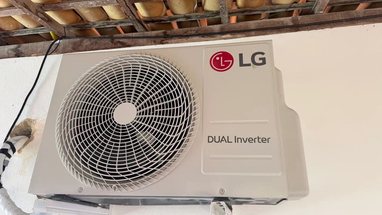 ar condicionado LG split dual inverter 12mil BTUS - Foto 2