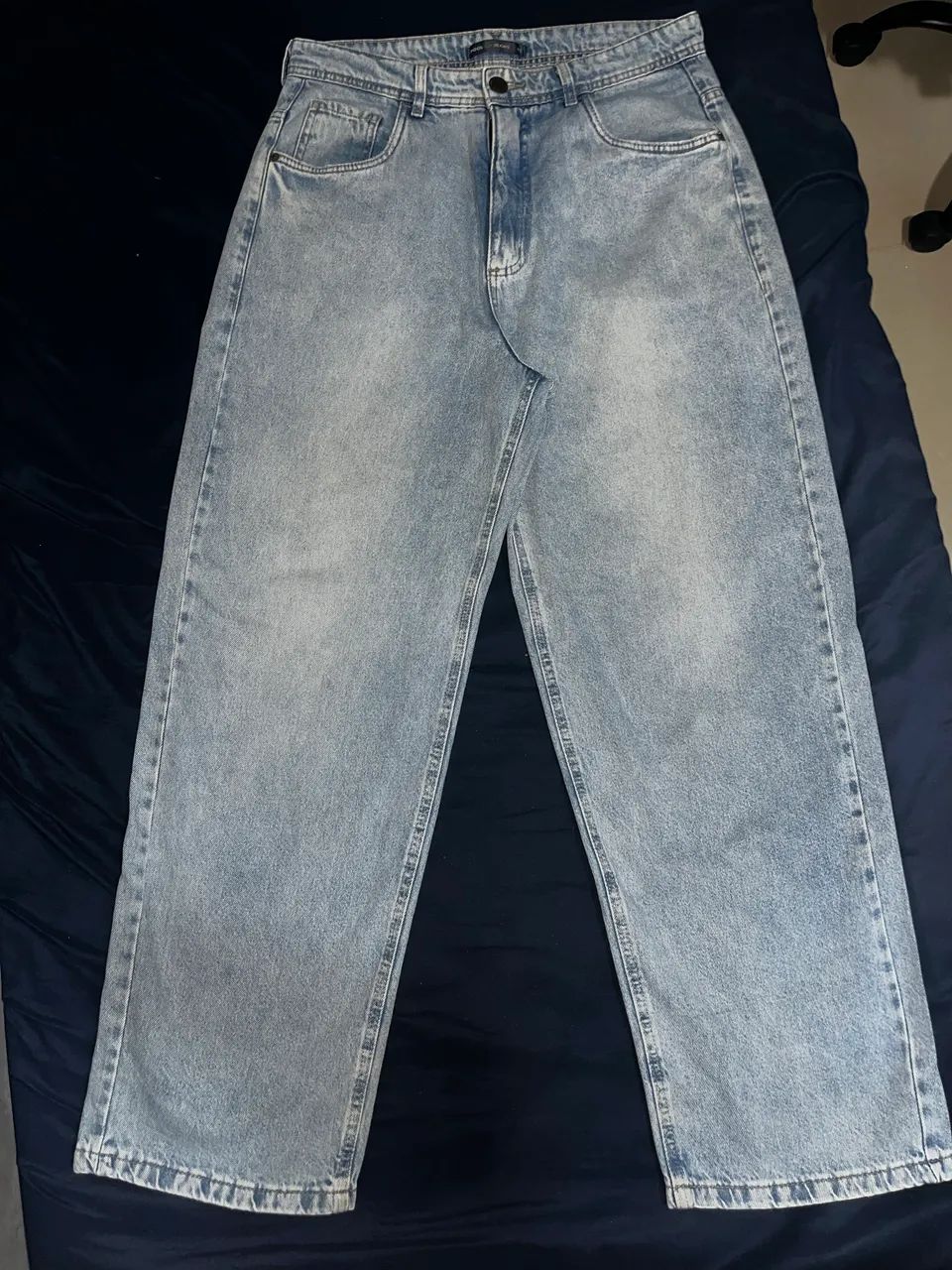 Calça baggy jeans 