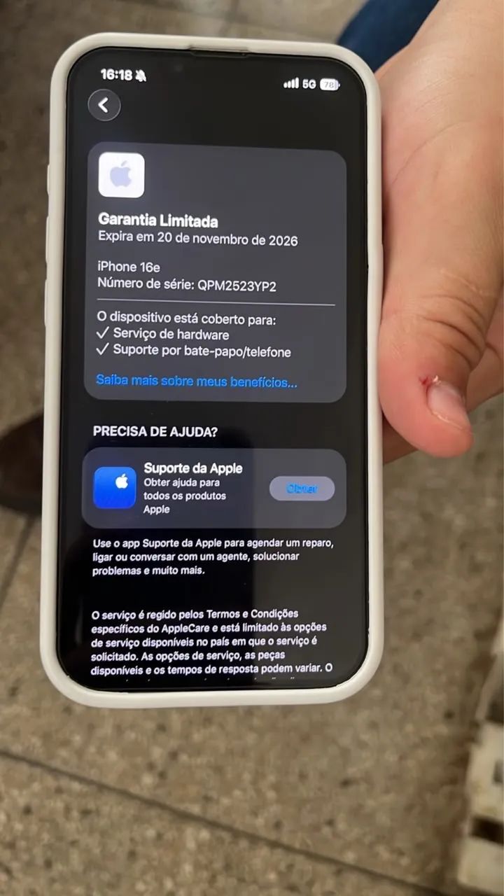 iPhone 16e 256gb - IMPECÁVEL  - Foto 5