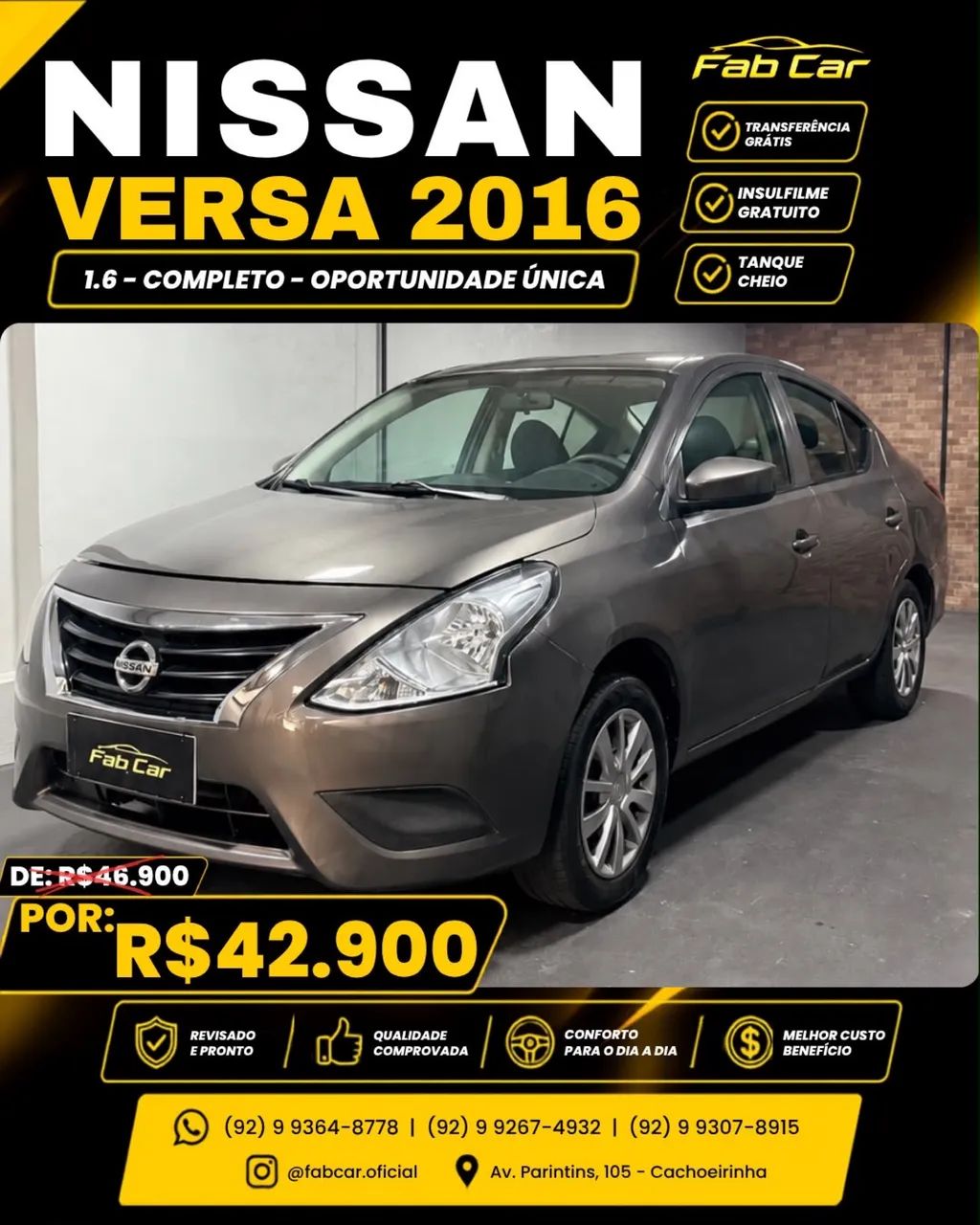 Nissan Versa 2016
